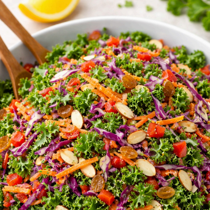 Kale Salad with Citrus Dressing